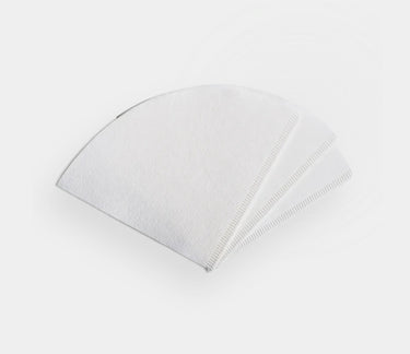 White Coffee Filter Papers V02 – 40 Pack for Pour Over Brewing